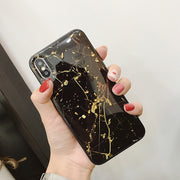 Black & Gold iPhone Case