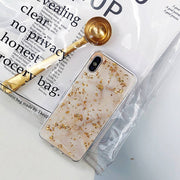 Beige & Gold iPhone Case
