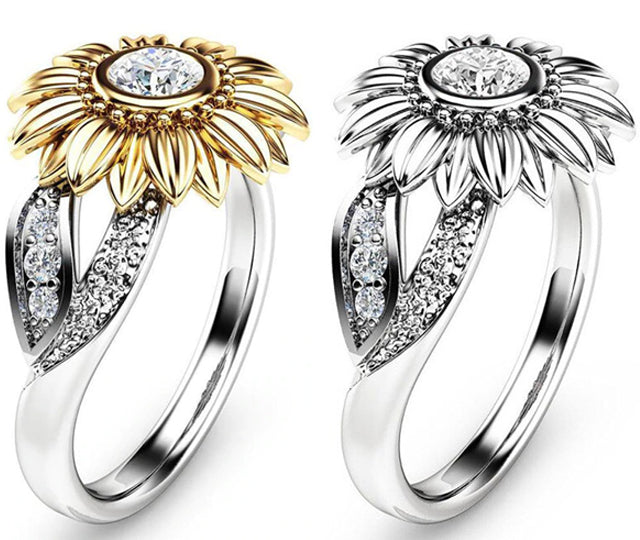 sunflower ring